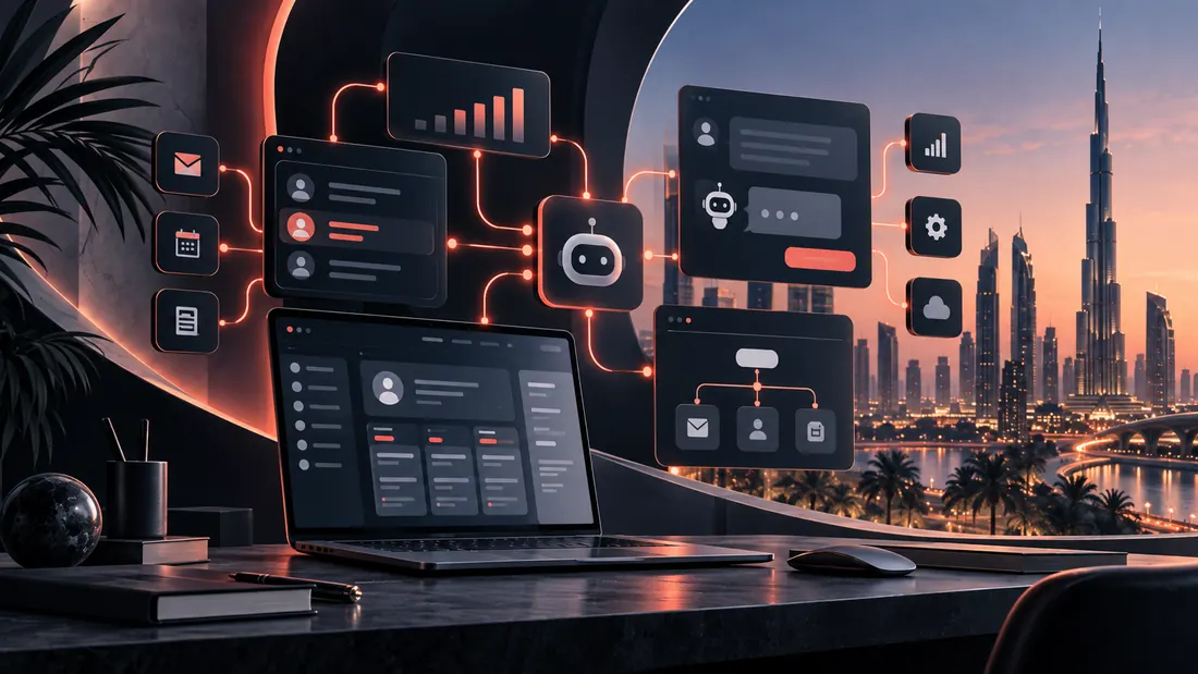 Practical business automation systems illustration